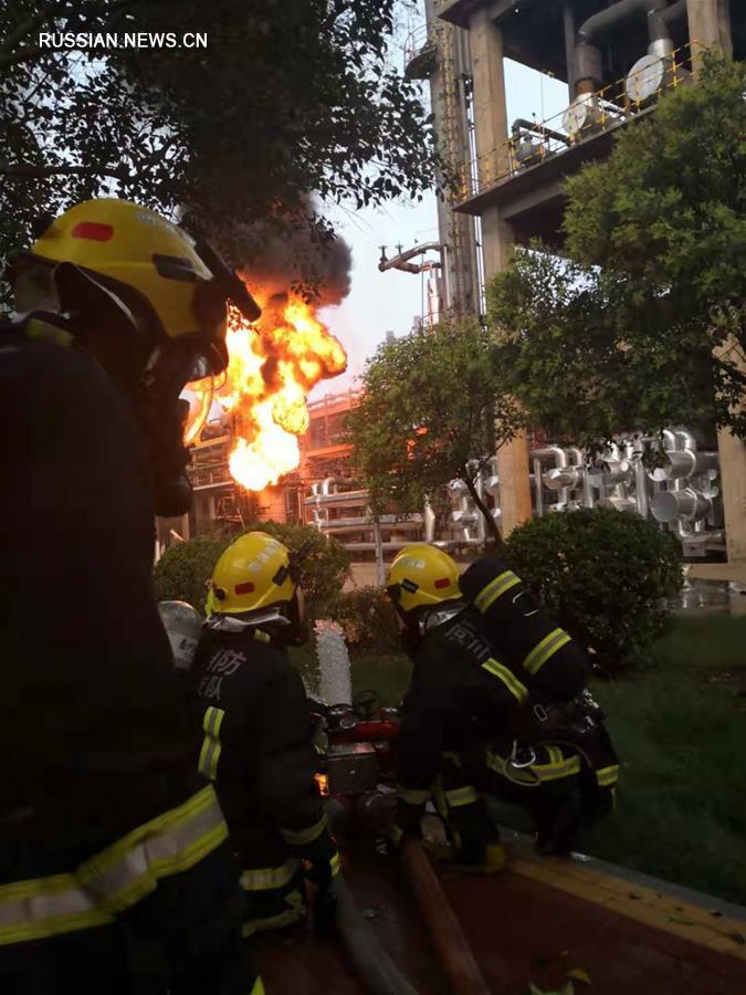 Министерство по управлению чрезвычайными ситуациями КНР направило рабочую группу на место взрыва на газовом заводе в провинции Хэнань