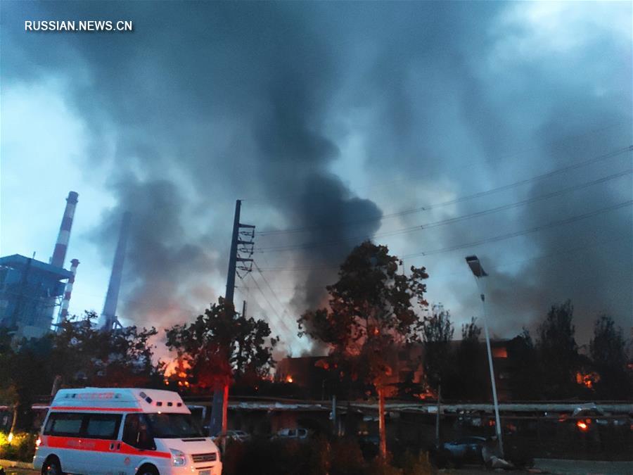 Министерство по управлению чрезвычайными ситуациями КНР направило рабочую группу на место взрыва на газовом заводе в провинции Хэнань