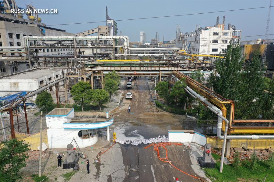 10 человек погибли, пятеро пропали без вести в результате взрыва на газовом заводе в провинции Хэнань