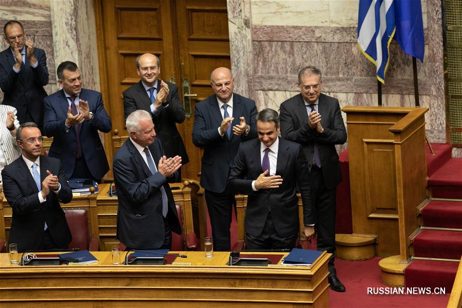Новое правительство Греции получило вотум доверия