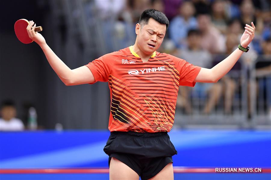 Настольный теннис -- Национальное первенство: Хоу Инчао завоевал "золото" в мужском одиночном разряде