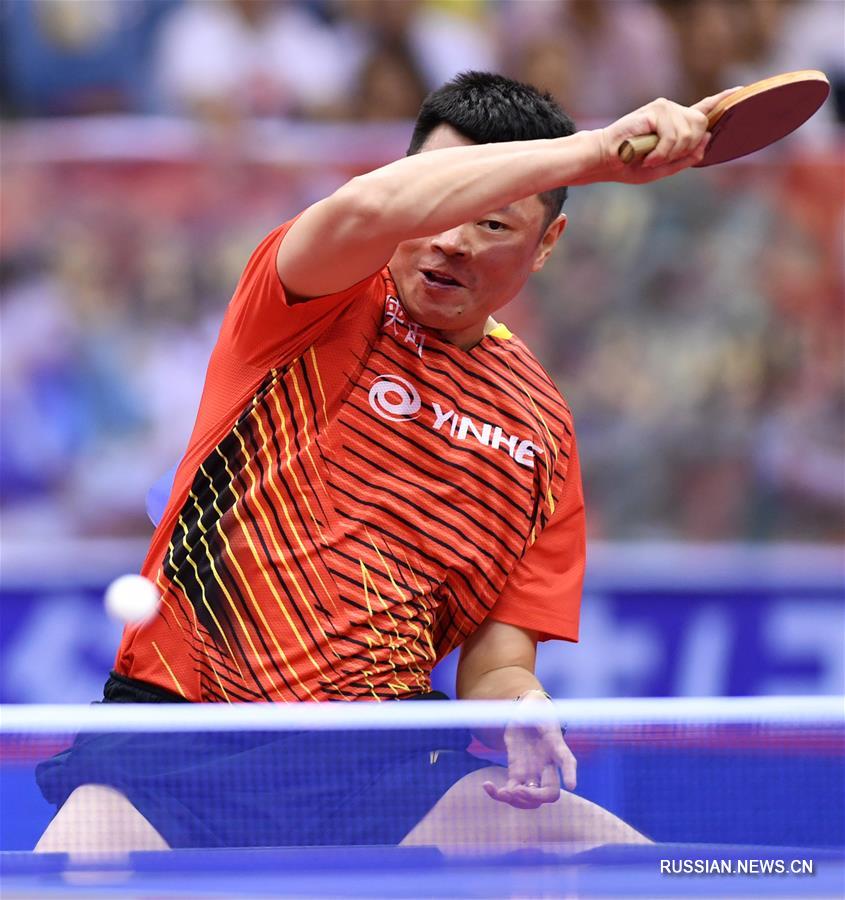 Настольный теннис -- Национальное первенство: Хоу Инчао завоевал "золото" в мужском одиночном разряде