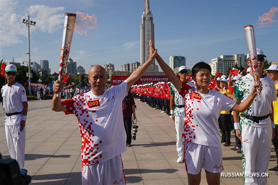 В Наньчане зажгли огонь 7-х Всемирных военных игр