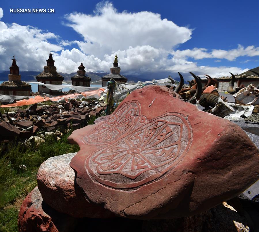Пейзажи заповедника Цянтан в Тибете