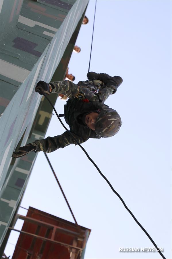 В рамках китайско-кыргызских антитеррористических учений "Сотрудничество-2019" состоялись совместные тренировки