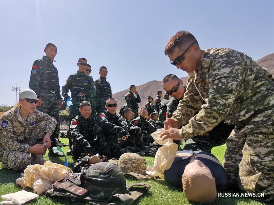 В рамках китайско-кыргызских учений "Сотрудничество-2019" прошли специальные тренировки