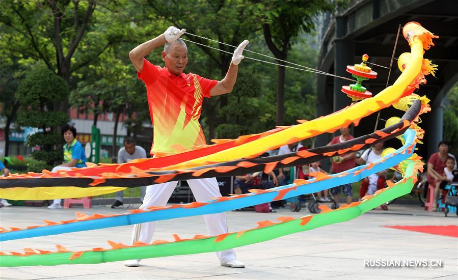 Здоровье нации -- Состязания по китайскому йо-йо в Шицзячжуане