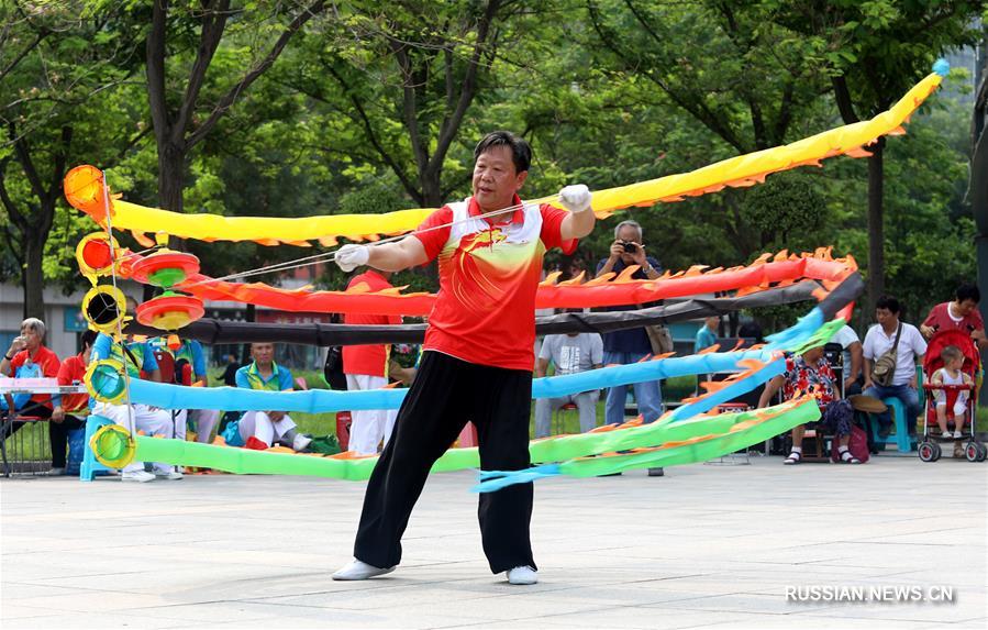 Здоровье нации -- Состязания по китайскому йо-йо в Шицзячжуане