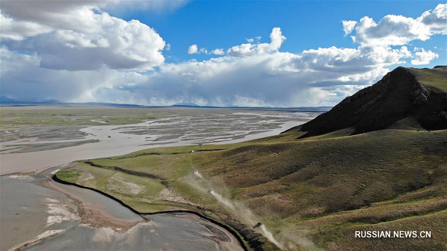 Исследование истоков Янцзы в Цинхае