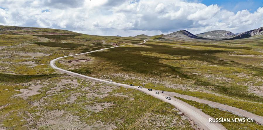 Исследование истоков Янцзы в Цинхае