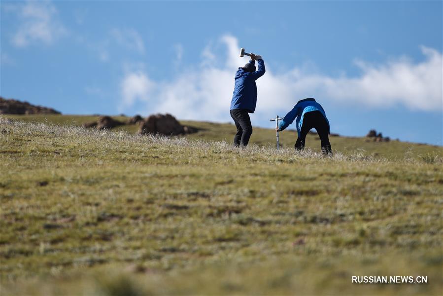 Исследование истоков Янцзы в Цинхае