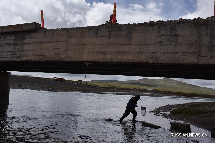 Исследование истоков Янцзы в Цинхае