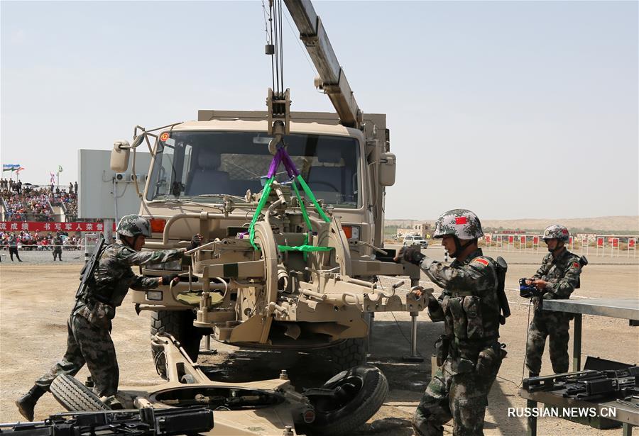 Китайские команды выиграли все завершившиеся в Синьцзяне состязания АрМИ-2019