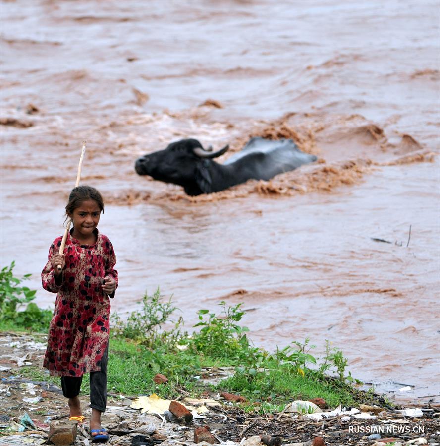 Наводнение в индийской части Кашмира 