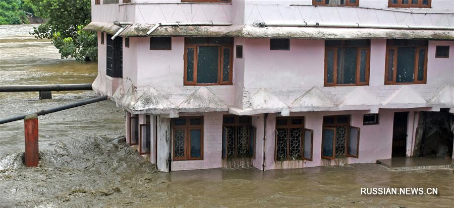 （国际）（1）印度喜马偕尔邦暴雨造成至少18人死亡