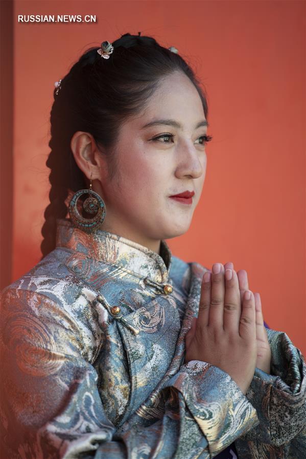 В Лхасе состоялся тибетский этап 23-го конкурса красоты "Миссис Земной шар"