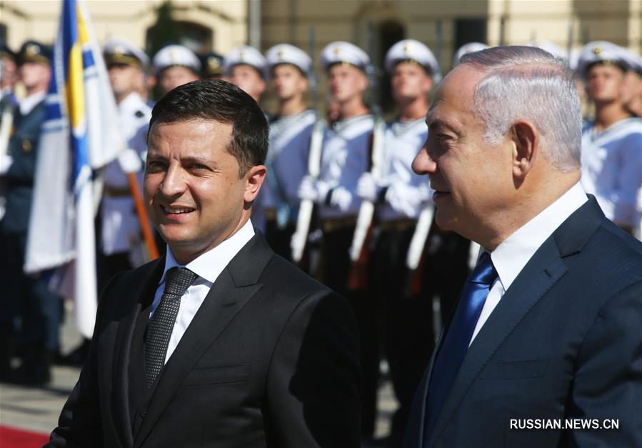 Премьер-министр Израиля Биньямин Нетаньяху прибыл в Украину с трехдневным официальным визитом