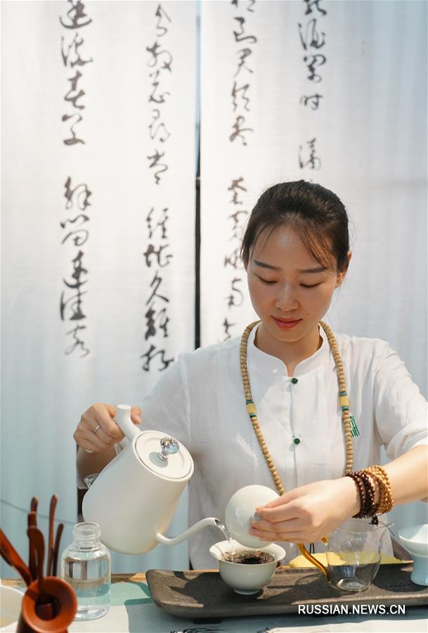Открытие 7-й Международной чайной ярмарки западного региона Китая