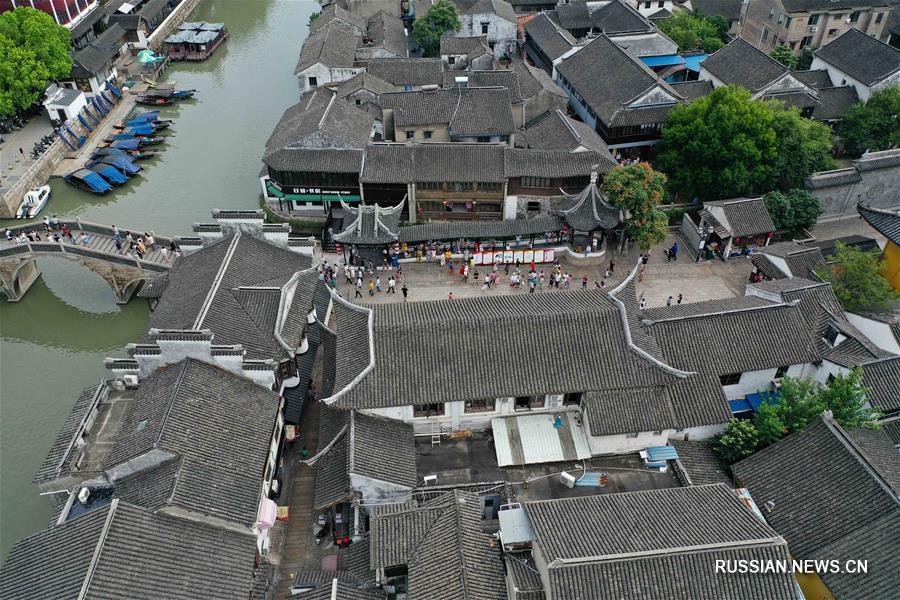 Очарование традиционного поселка Цяньдэн на востоке Китая