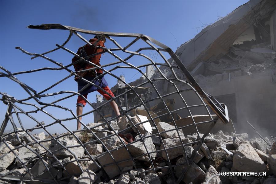 （国际）（8）也门胡塞武装说多国联军空袭监狱致50人死亡