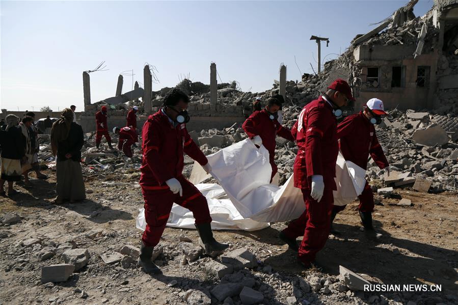 （国际）（10）也门胡塞武装说多国联军空袭监狱致50人死亡