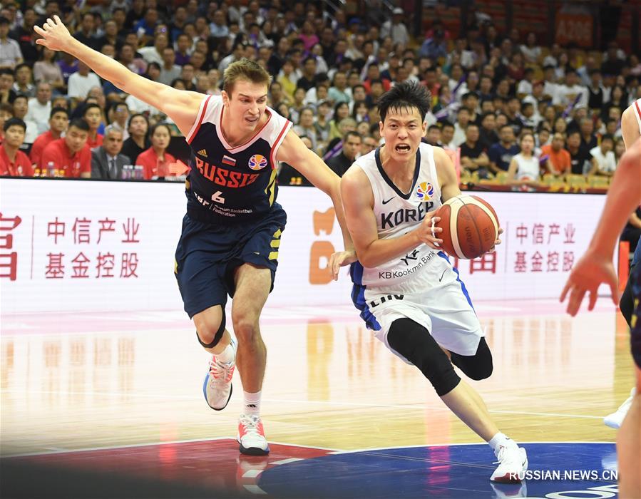 Чемпионат мира по баскетболу-2019: сборная России обыграла команду РК 