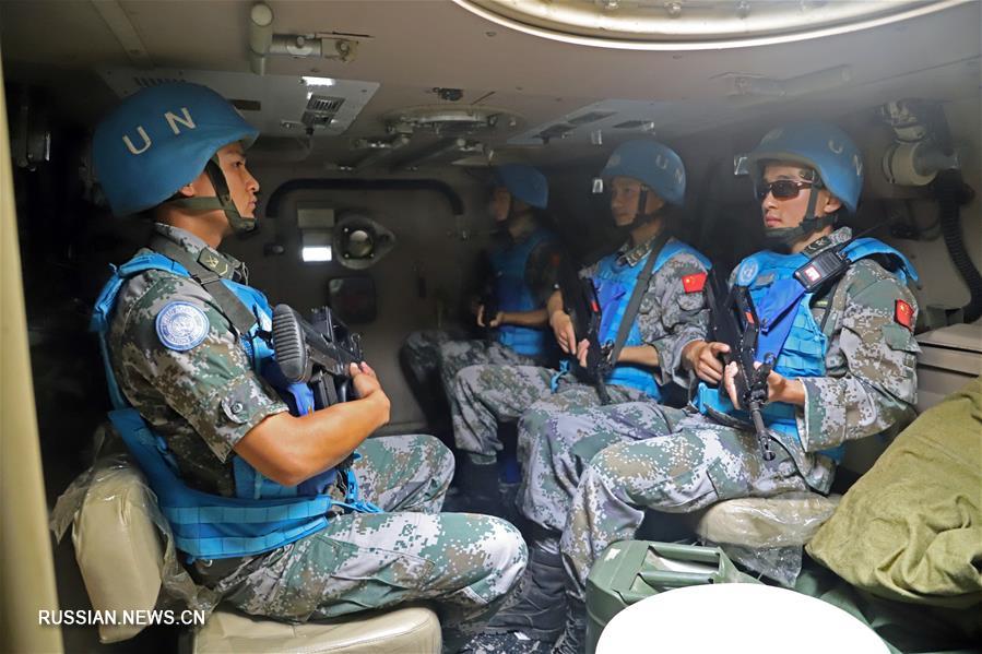 Китайские миротворцы в Ливане провели успешные учения по обеспечению безопасности