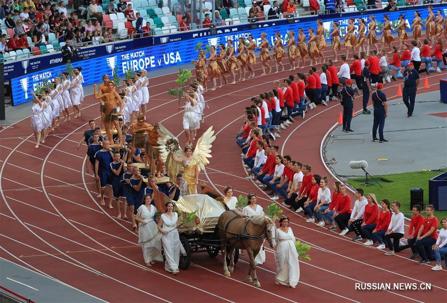 В Минске дан старт легкоатлетического матча Европа - США