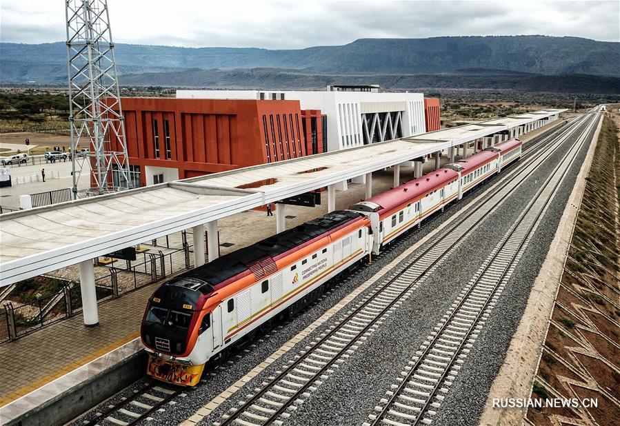 В Кении начались испытания железной дороги Найроби -- Мараба, построенной Китаем