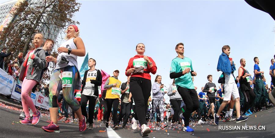 В Беларуси прошел 5-й Минский полумарафон