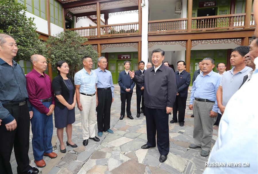 Си Цзиньпин посещает с инспекцией провинцию Хэнань