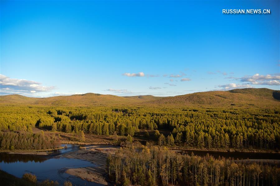 Национальный парк во Внутренней Монголии -- вся палитра осени 