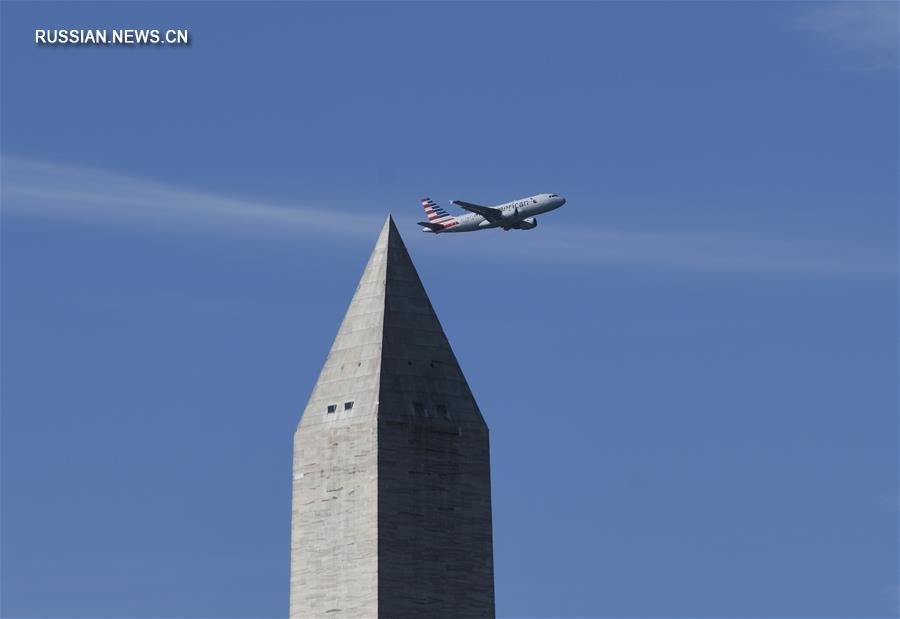 Монумент Джорджа Вашингтона открыт после трех лет ремонта