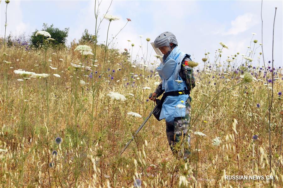 Китайские "голубые каски" -- основная сила при проведении миротворческих операций