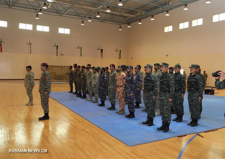 Военнослужащие вооруженной полиции Китая провели курс подготовки бойцов Национальной гвардии Кувейта