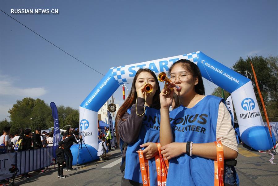 В Кыргызстане прошел Бишкекский международный марафон