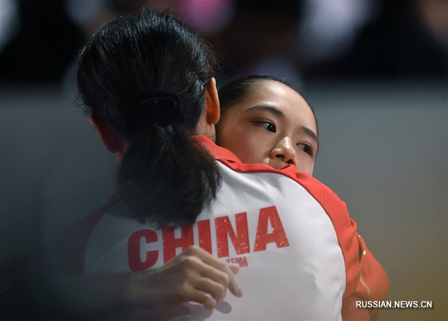 Спортивная гимнастика -- ЧМ-2019: китайские гимнастки заняли четвертое место в женских командных соревнованиях