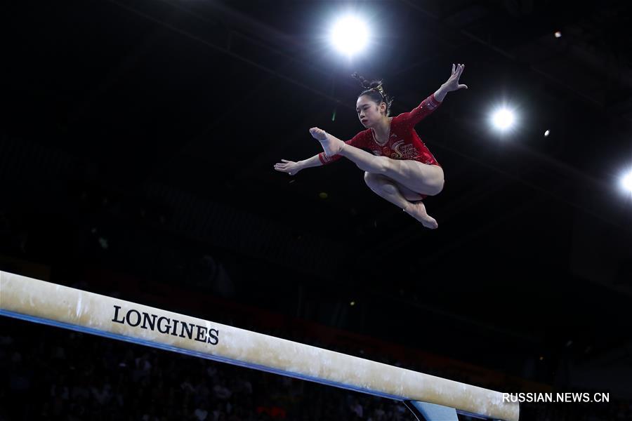 Спортивная гимнастика -- ЧМ-2019: китайские гимнастки заняли четвертое место в женских командных соревнованиях