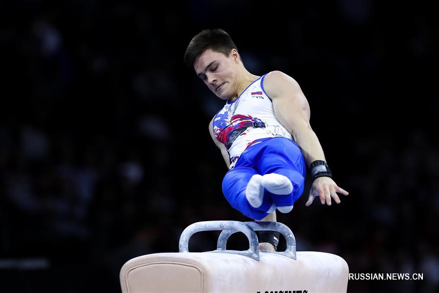 Спортивная гимнастика -- ЧМ-2019: гимнасты России победили на мужских командных соревнованиях