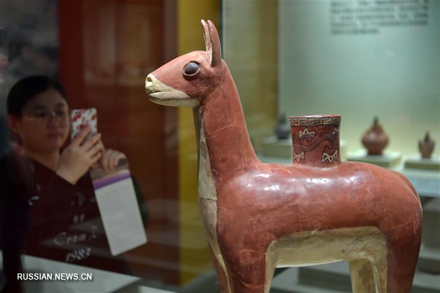 Выставка реликвий андской цивилизации в Шаньсийском музее