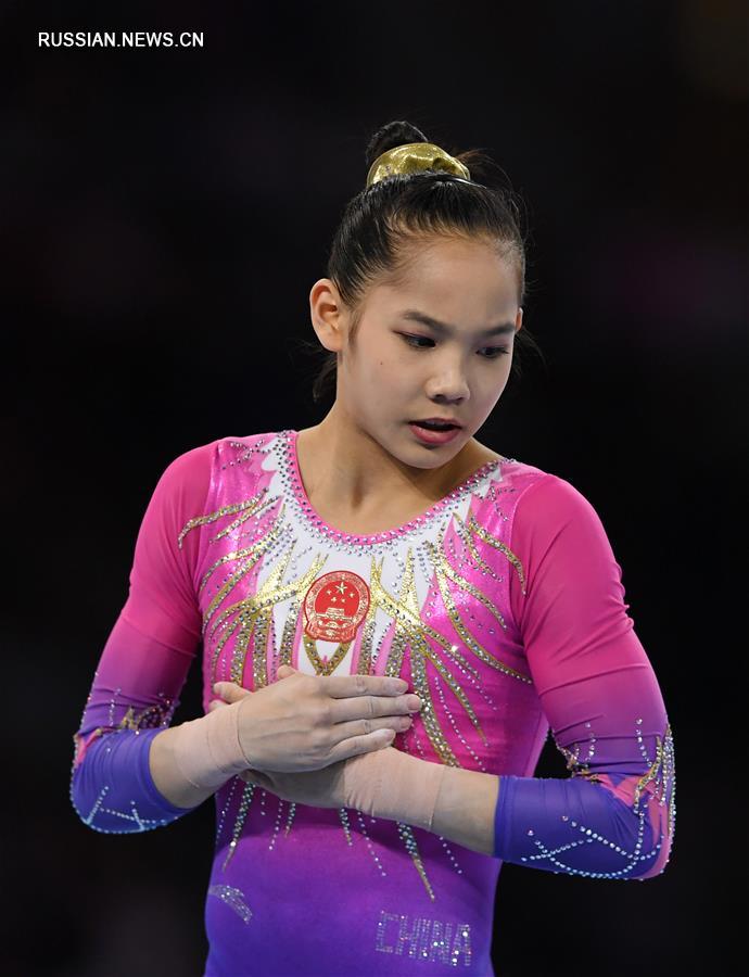 Спортивная гимнастика -- ЧМ-2019: китаянка Тан Сицзин заняла второе место в женском индивидуальном многоборье