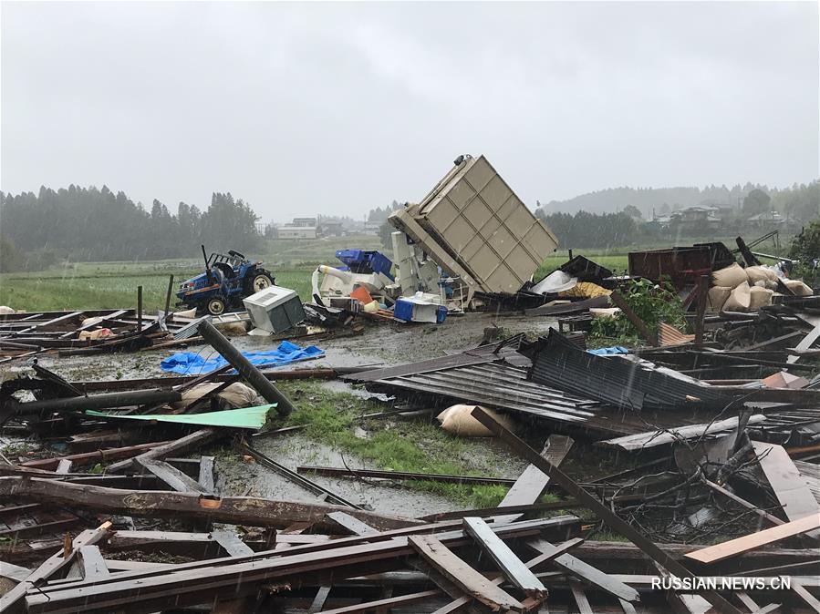 （国际）（9）日本千叶突发龙卷风1死5伤