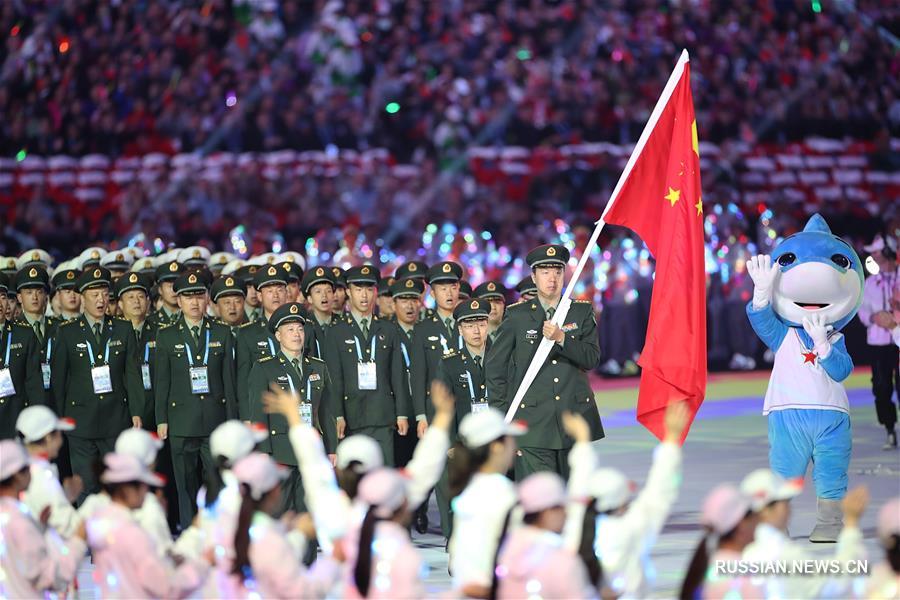 （军运会）（43）第七届世界军人运动会在武汉开幕
