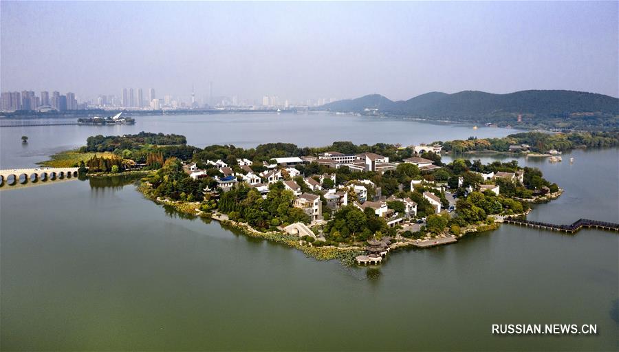 Город Сюйчжоу -- между зелеными горами и синим озером