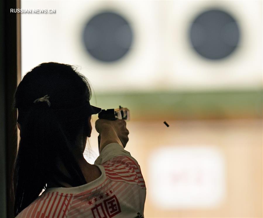 Всемирные военные игры -- Стрельба из пистолета на 25 м среди женщин, командный зачет: китайская сборная заняла первое место