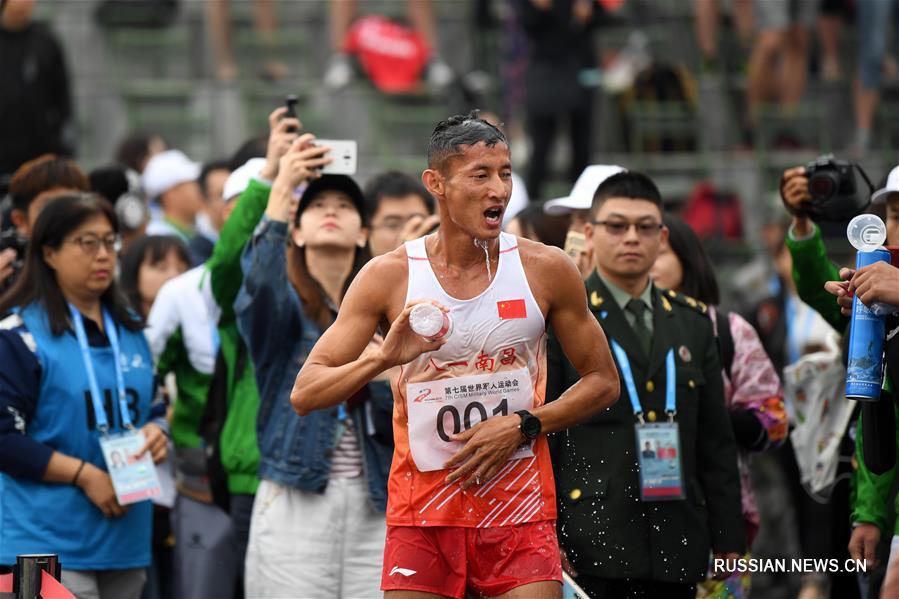 Всемирные военные игры -- Военное пятиборье: китайские спортсмены завоевали золото и серебро в мужских индивидуальных соревнованиях