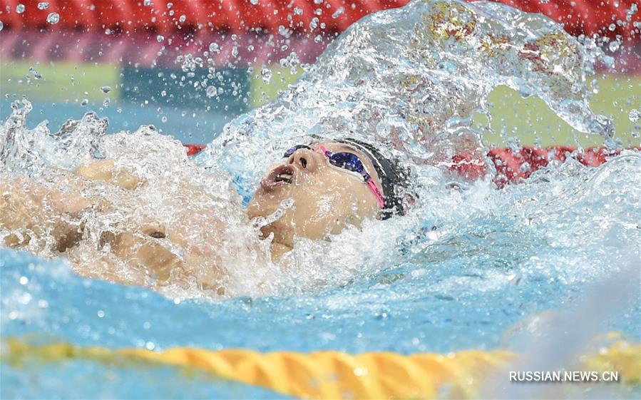 Всемирные военные игры -- Плавание: китайская команда завоевала чемпионство в смешанной комплексной эстафете