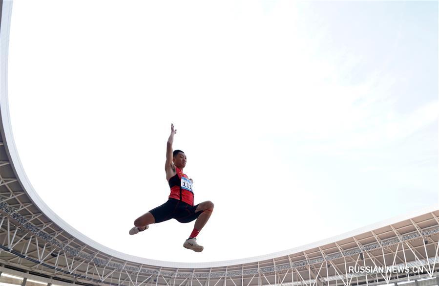 Всемирные военные игры -- Легкая атлетика: китайские атлеты получили "золото" и "серебро" в прыжках в длину