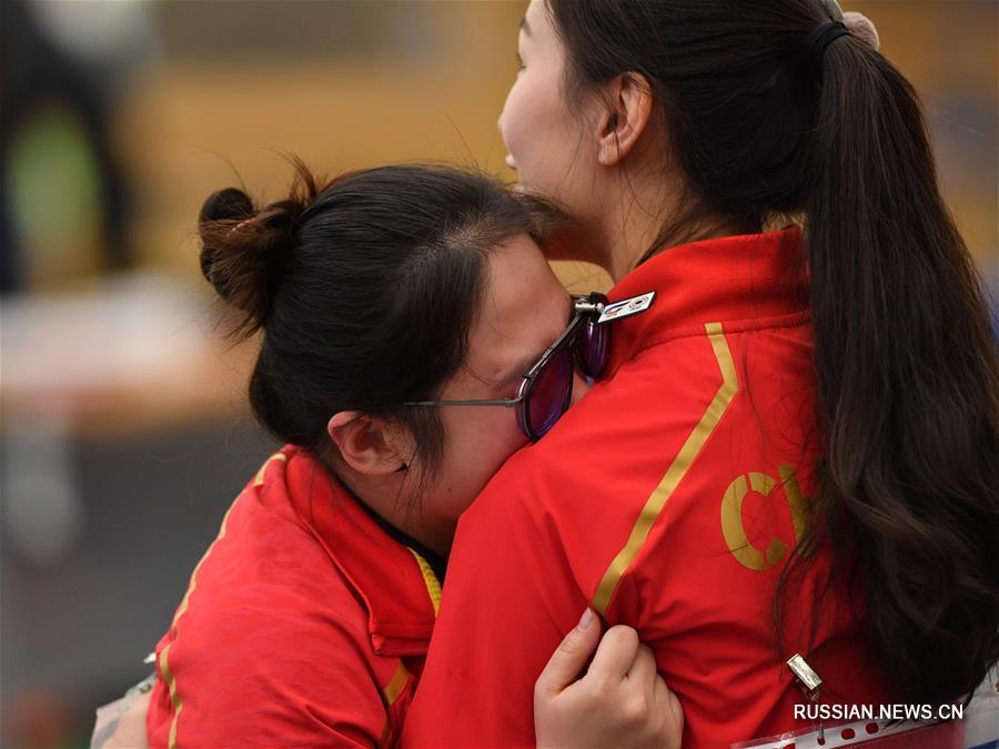 Всемирные военные игры -- Пулевая стрельба: китайские спорстменки взяли "золото" в стрельбе из скорострельного пистолета на 25 м