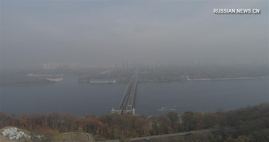 Киев страдает от сильного загрязнения воздуха